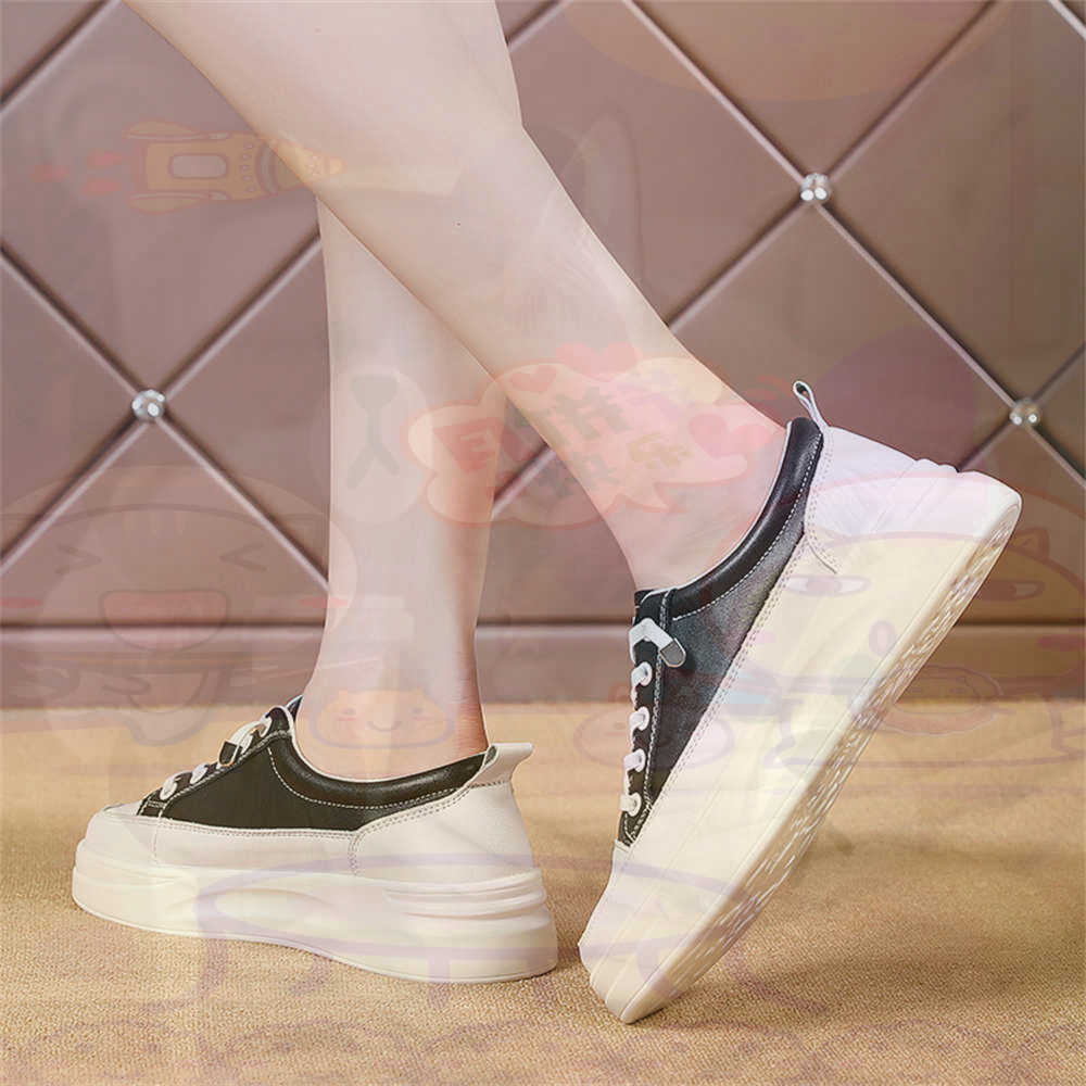 Women'S Formal Wear Canada - Lace-up Chunky Loafers Woman Skateboarding Sports