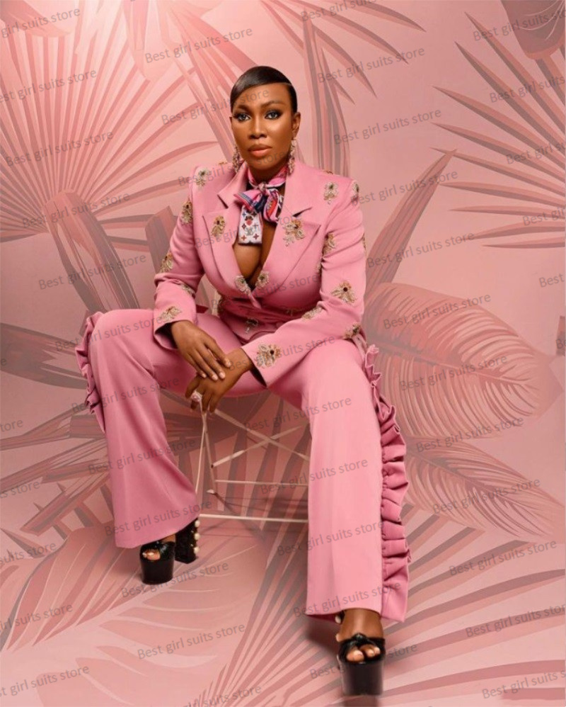 Pink Wedding Women Suit Set Bl - огляд і ціна Women'S Formal Wear For Wedding Guest