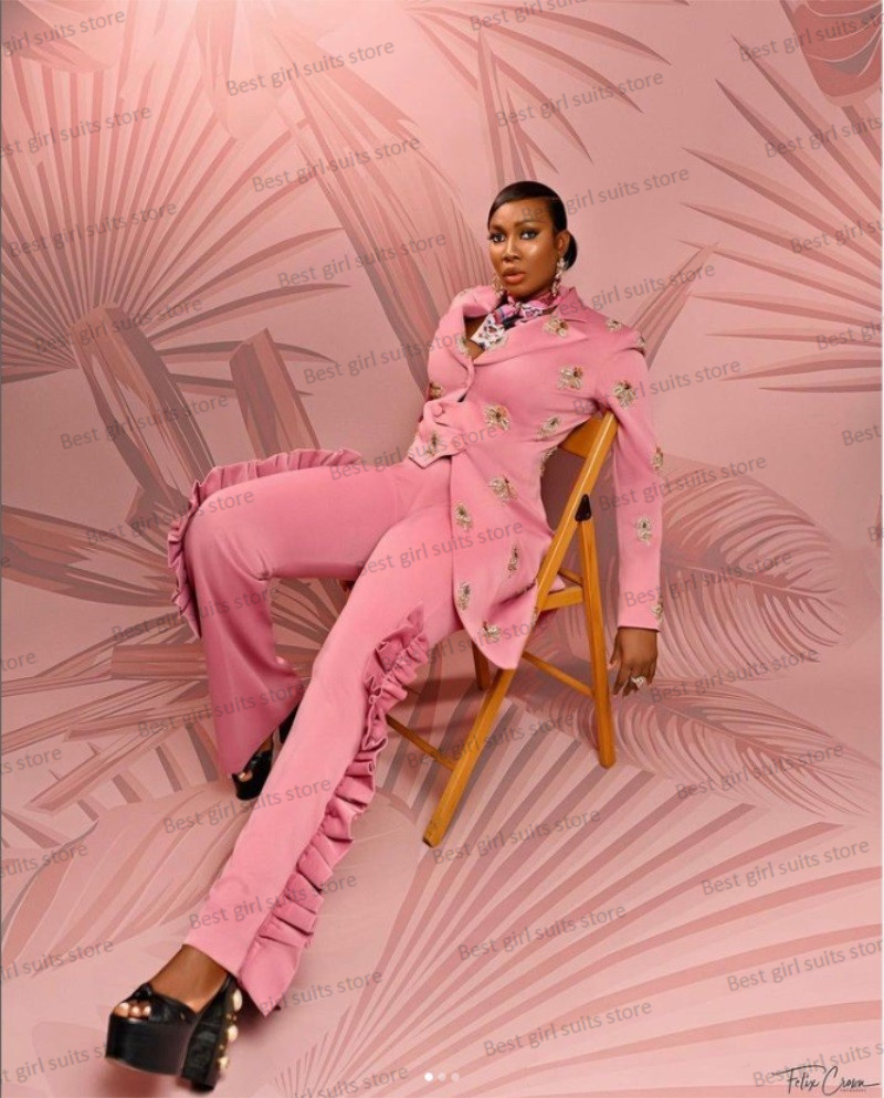 Pink Wedding Women Suit Set Bl - огляд і ціна Women'S Formal Wear For Wedding Guest