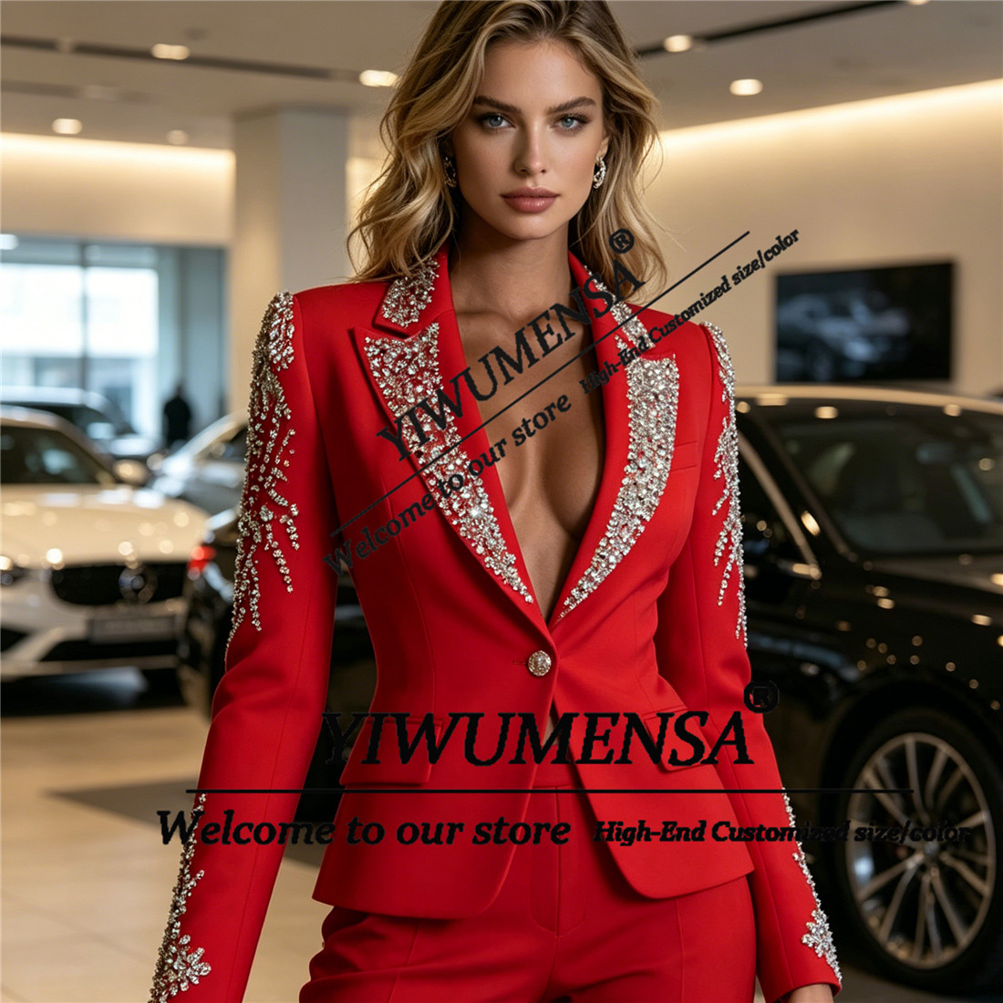 Luxury Women Suits 2 Pieces Se - огляд і ціна Women Formal Wear Pants