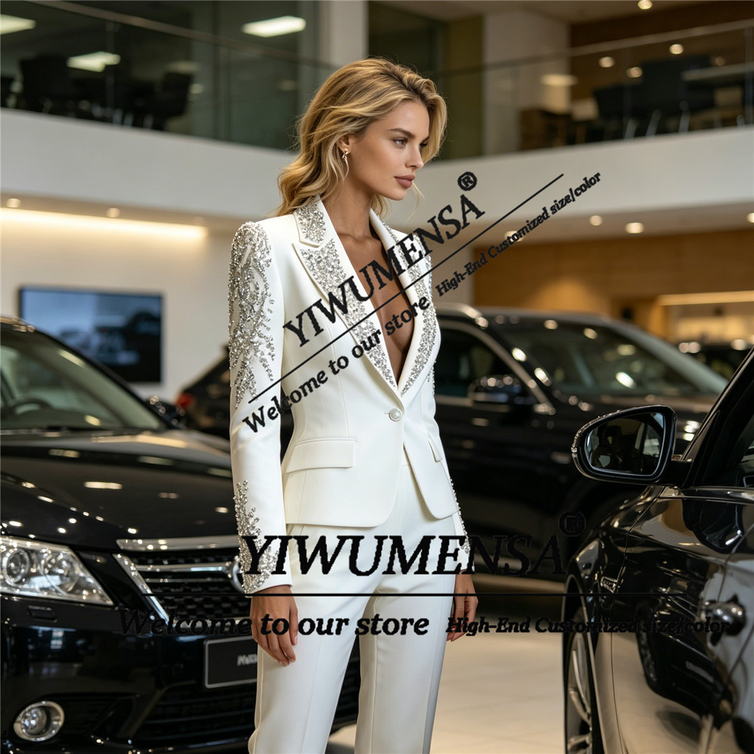 Luxury Women Suits 2 Pieces Se - огляд і ціна Women Formal Wear Pants