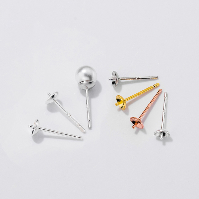 S925 Sterling Silver Earrings  - огляд і ціна Pearl Earring Stud