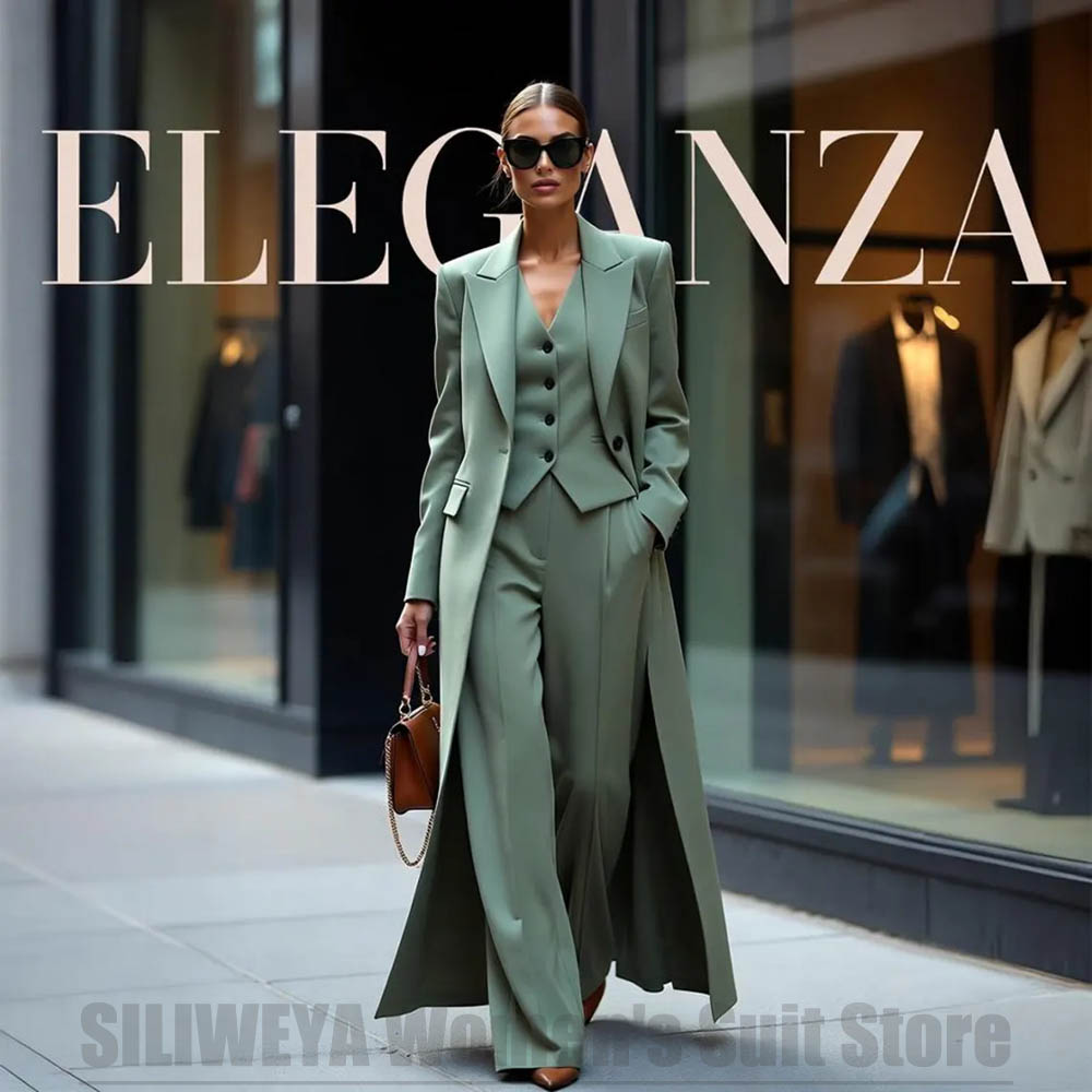 Chic Women's Suit Set Three Pi - огляд і ціна Women Formal Wear Pants