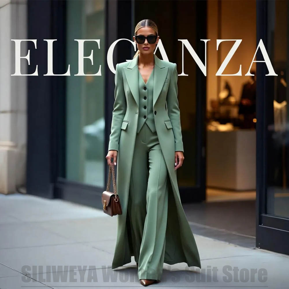 Chic Women's Suit Set Three Pi - огляд і ціна Women Formal Wear Pants