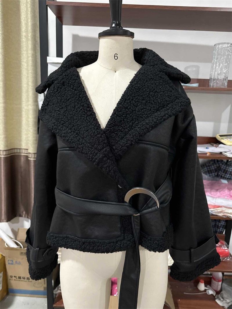 PU Leather Fur Black Women Jac - огляд і ціна Women'S Formal Wear Jackets