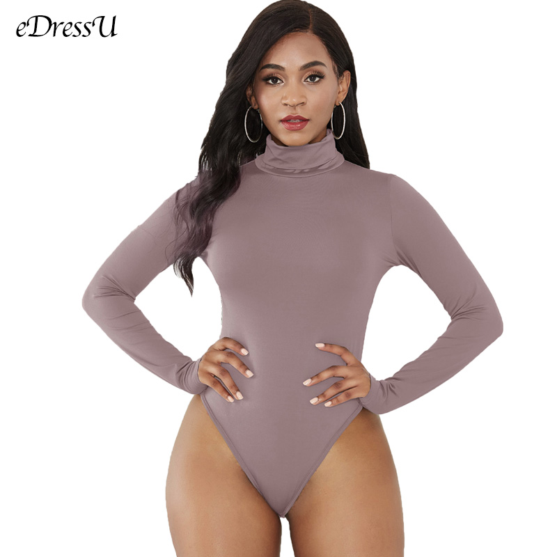 Women Bodysuit Turtleneck Autu - огляд і ціна Turtleneck Bodysuit Office