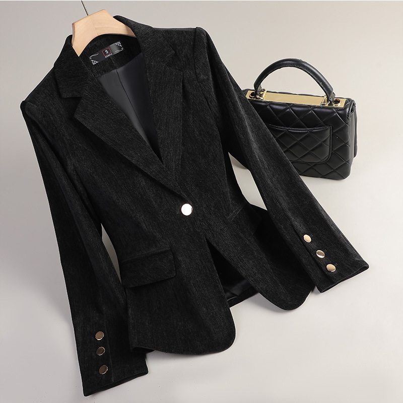 Yellow Gold Velvet Blazer Wome - огляд і ціна Women'S Formal Wear Jackets