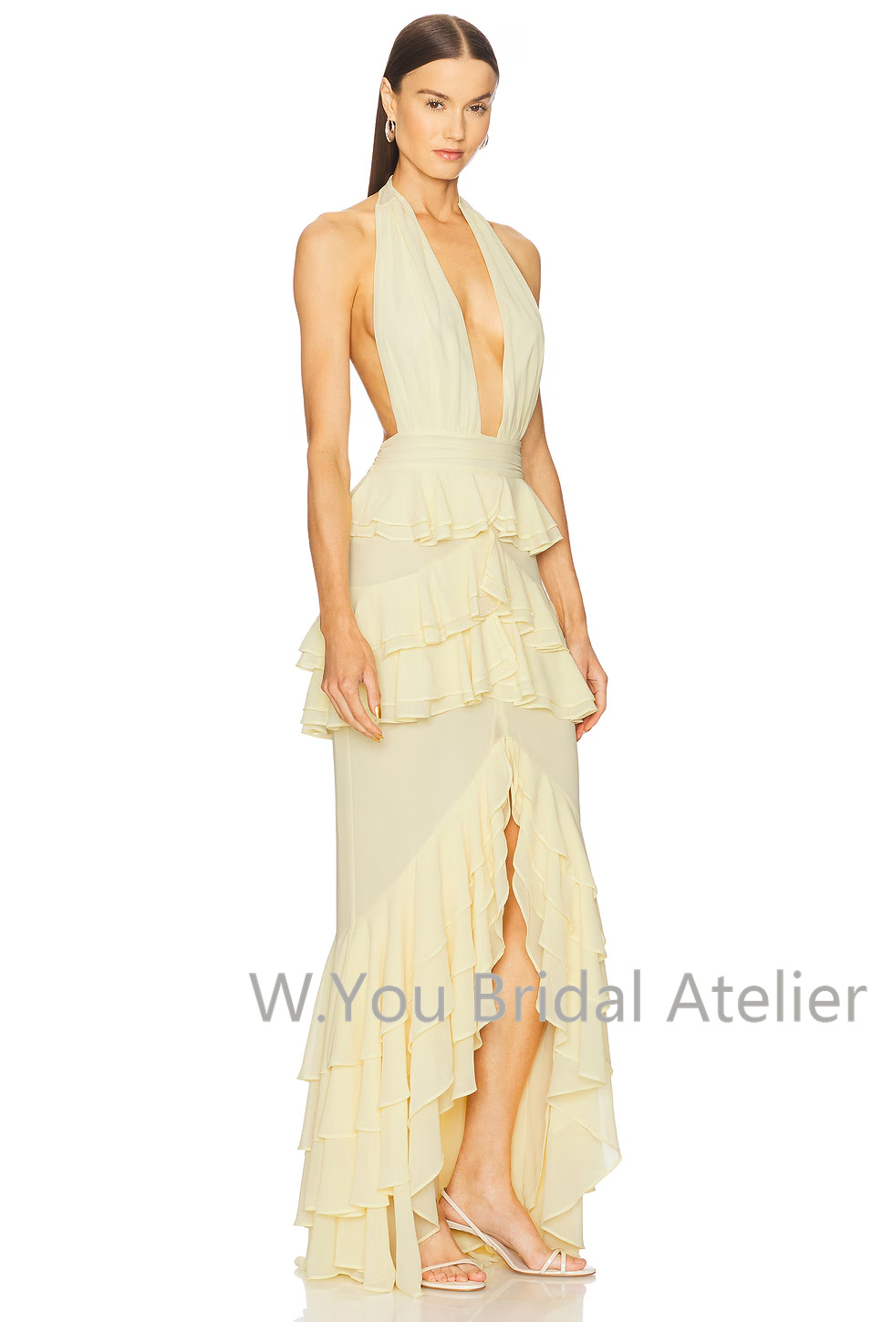 Evening Dresses Deep V Neck Ha - огляд і ціна Women'S Formal Wear For Wedding Guest
