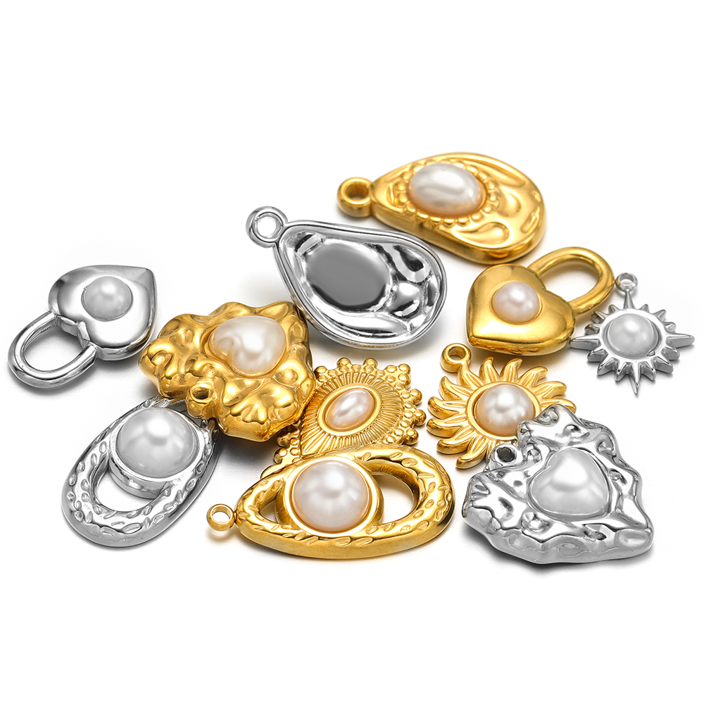 5pcs Stainless Steel Imitation - огляд і ціна Pearl Earring Stud