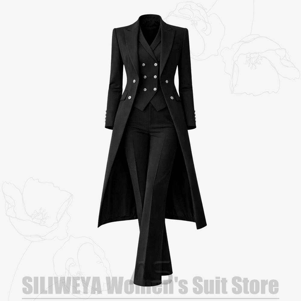 Women's Suit 3 Piece Double Br - огляд і ціна Women Formal Wear Pants