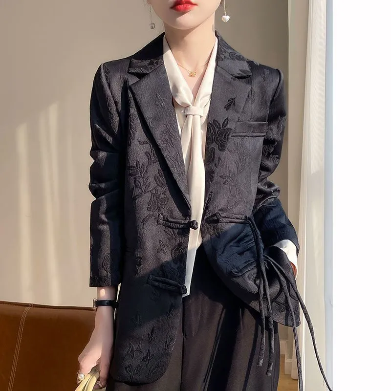 Women's White Textured Blazer  - огляд і ціна Women'S Formal Wear Jackets