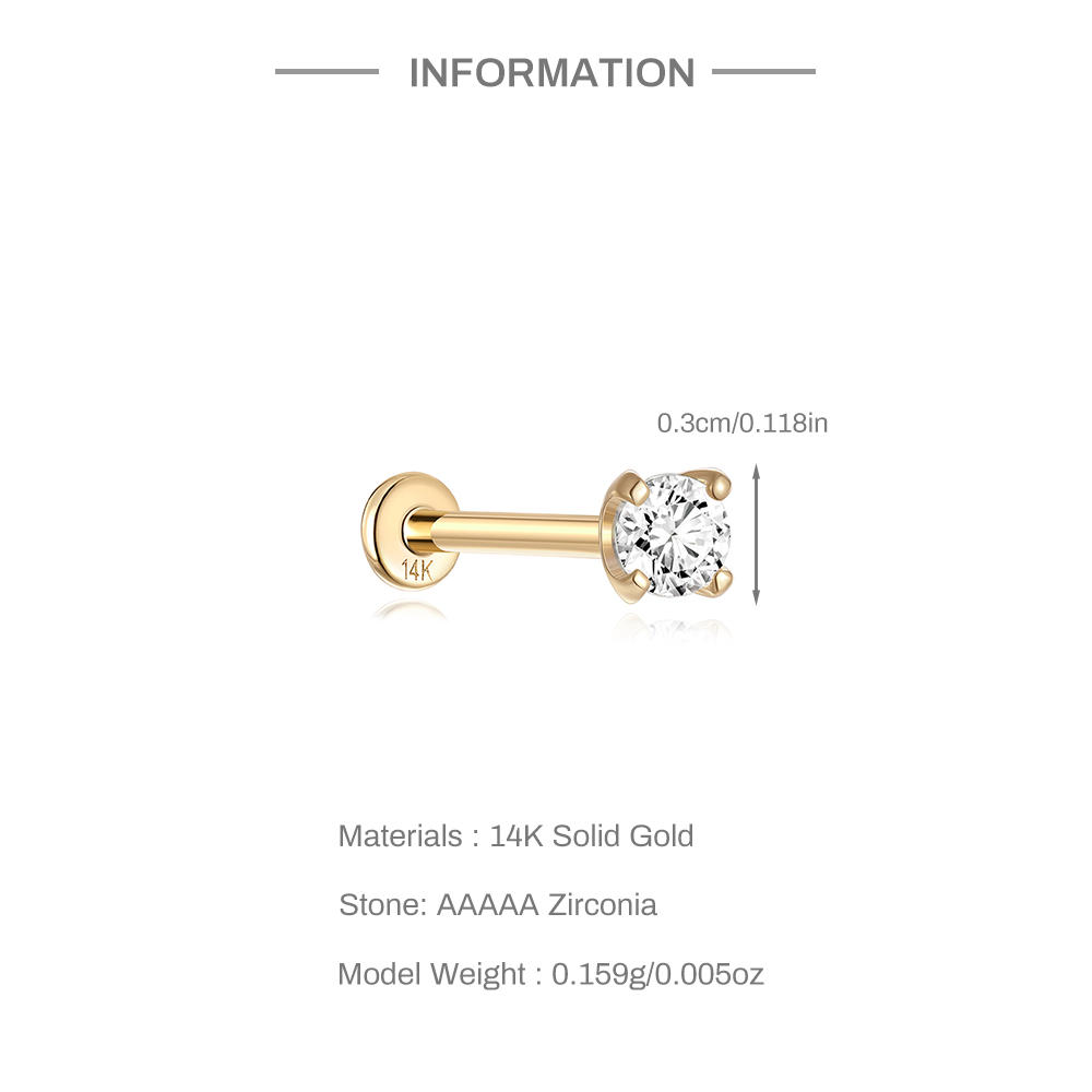 Aide DIY Zircon Pearl Earring  - огляд і ціна Pearl Earring Stud