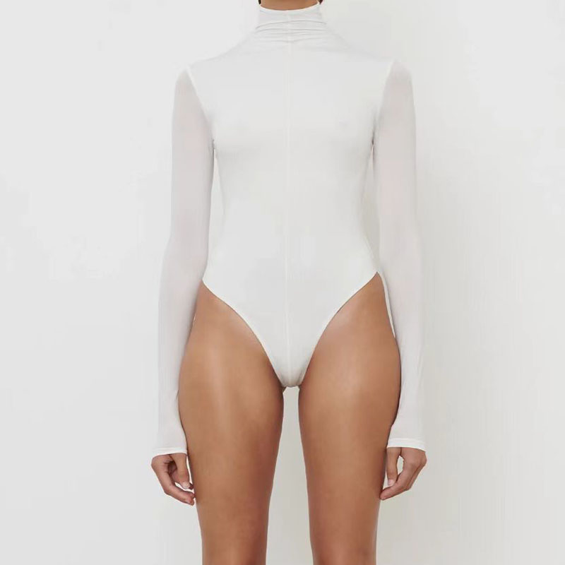 Women's Slim-Fit Base Layer, S - огляд і ціна Turtleneck Bodysuit Office