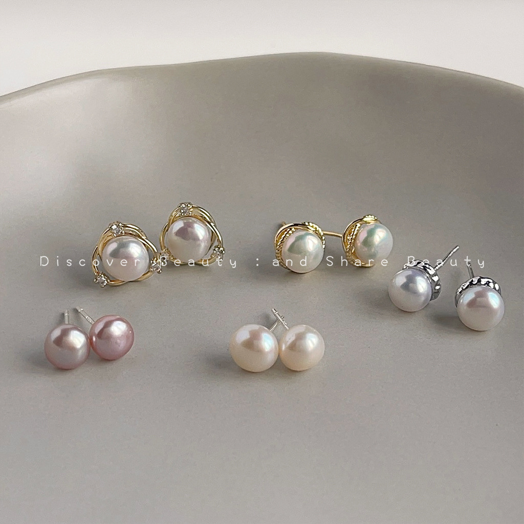 DIY accessories Personality sm - огляд і ціна Pearl Earring Stud