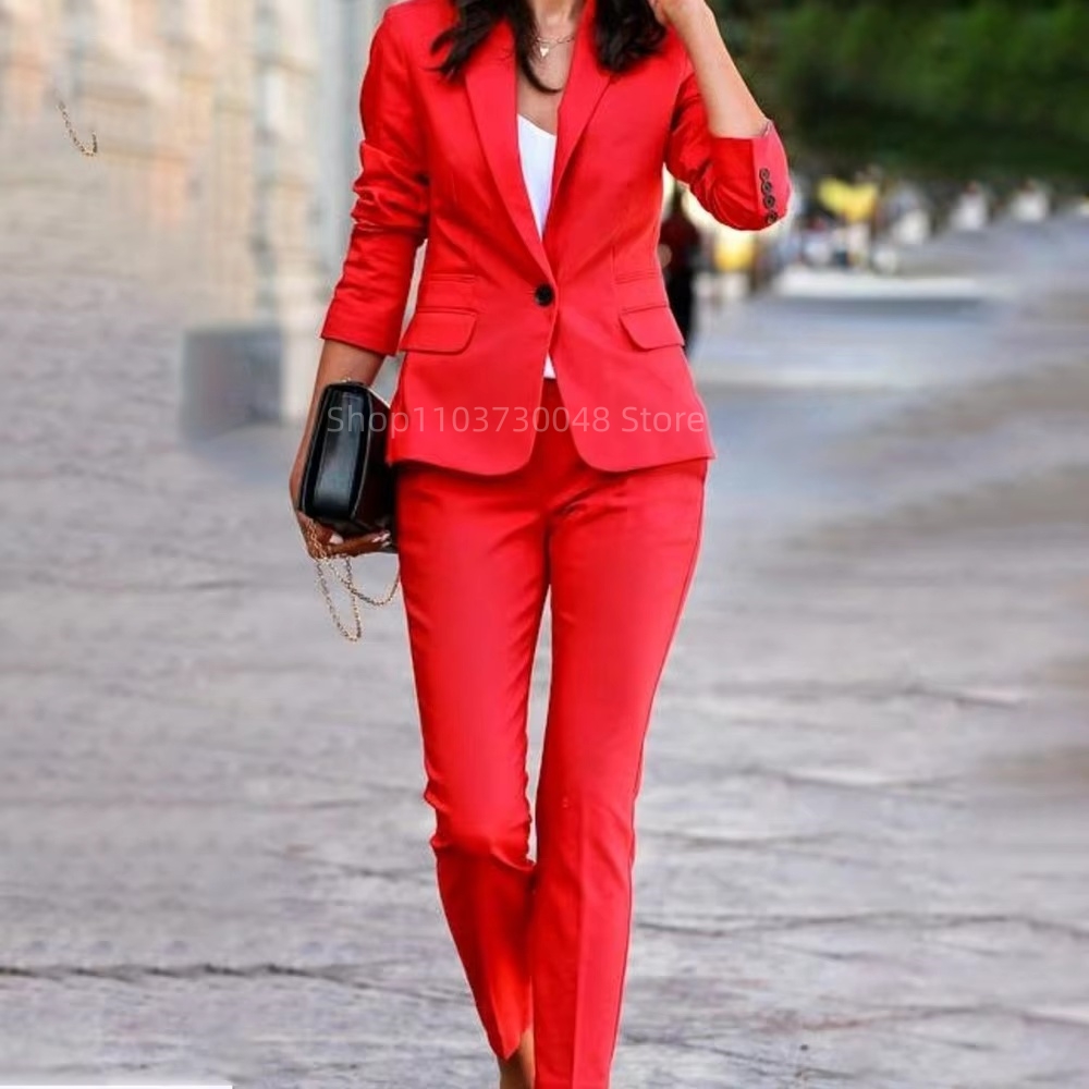 Fashion Office Ladies Blazer a - огляд і ціна Women Formal Wear Trousers